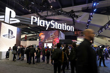 Playstation booth