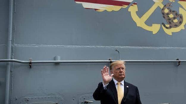 Trump says he was "not informed about anything having to do with the Navy Ship USS John S. McCain..."