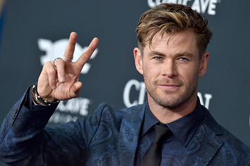 Chris Hemsworth attends the World Premiere of 'Avengers: Endgame.'
