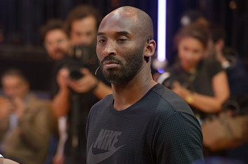 Kobe Bryant supervised a training session for INSEP residents