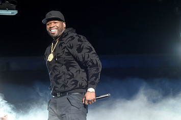Curtis "50 cent" Jackson performs onstage