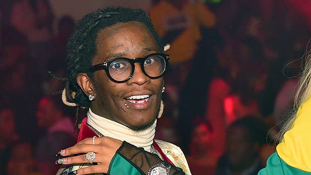 Young Thug isn't afraid of speaking up when he feels passionate about something.