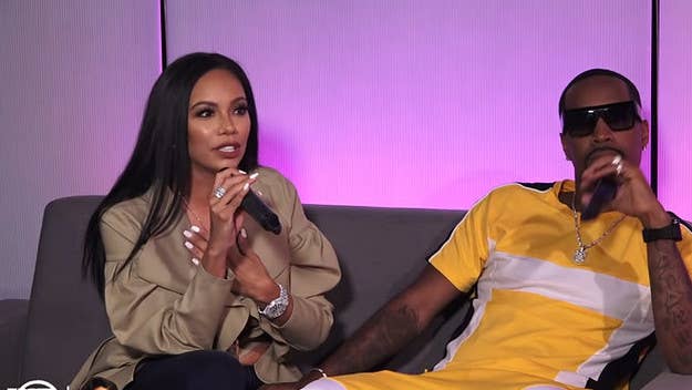 Safaree Samuels and Erica Mena got engaged last year, and during a recent interview with Hot 97, the pair got into some dangerous territory.