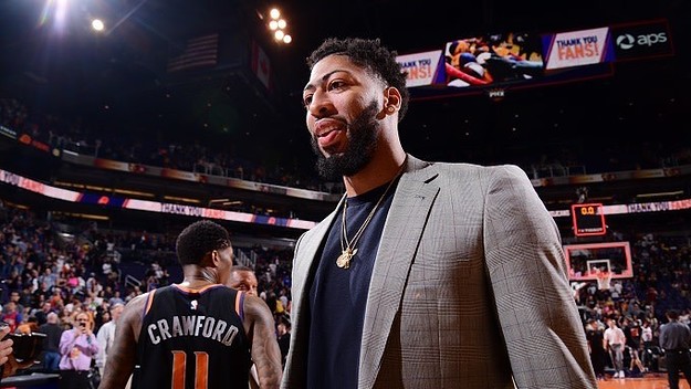 Anthony Davis wears 'That's all folks' shirt to last Pelicans game