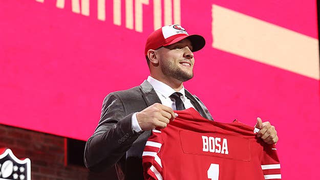 Bosa deleted controversial tweets ahead of the draft.