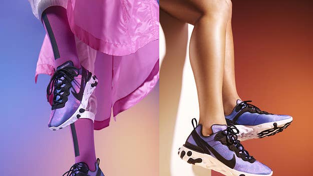 Nike celebrates the continued success of the React Element 55 by bringing the silhouette to Nike By You.

