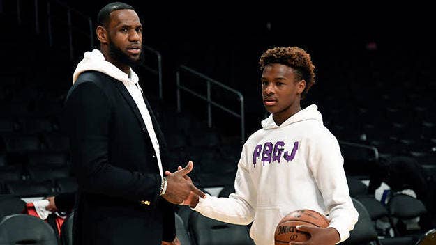 "Told him 3 years ago the summer of 2019 I’d let you him get one," LeBron wrote. 