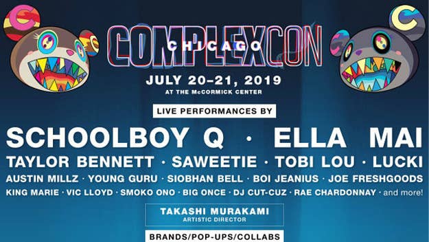 ComplexCon Chicago will take place July 20-21 at McCormick Place.