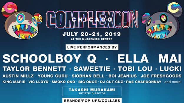 ComplexCon Chicago will take place July 20-21 at McCormick Place.