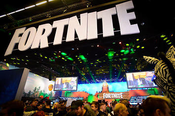 A Fortnite esports event in Poland