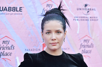 Halsey attends 'Ending Youth Homelessness: A Benefit For My Friend's Place' Gala.