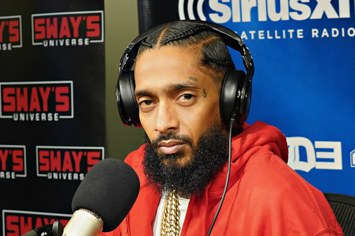 Rapper Nipsey Hussle visits 'Sway in the Morning'