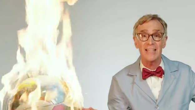 Bill Nye strips away the bullsh*t, reminding us all that "the planet's on f*cking fire."