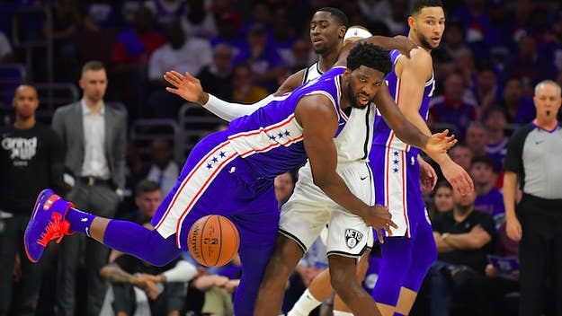 Embiid attempted to explain himself after Philadelphia's 111-102 loss.