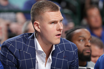Video Appears to Show Kristaps Porziņgis With Bloodied Face