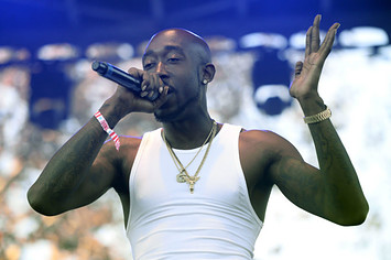 Rapper Freddie Gibbs performs onstage at the 3rd Annual Camp Flog Gnaw Carnival