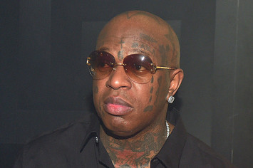 Birdman attends Nipsey Hussle Album Release Party for 'Victor Lap'