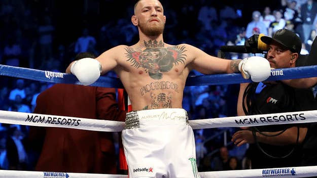 Conor McGregor is more than willing to put on the gloves for another match against Floyd Mayweather.