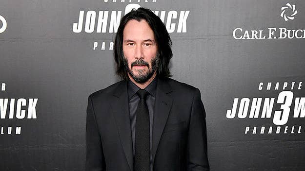 Ahead of the arrival of 'John Wick 3' in theaters, Keanu Reeves stopped 'The Late Show with Stephen Colbert.'