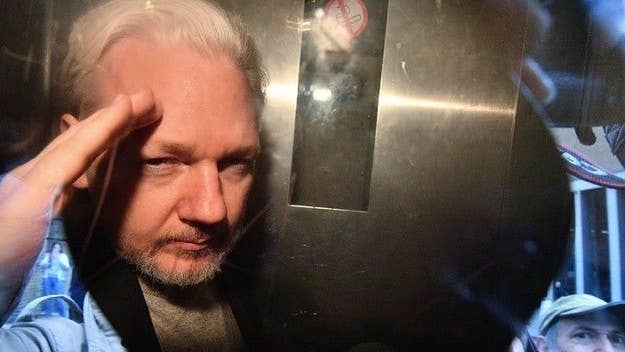 Assange faces up to a five-year sentence related to his alleged assistance of whistleblower Chelsea Manning.