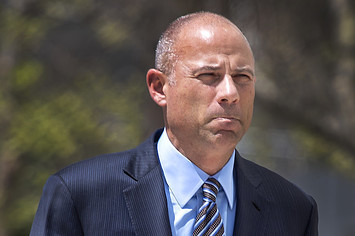 Michael Avenatti arrives at the Ronald Reagan Federal Building & U.S. Courthouse