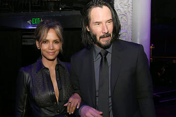 Halle Berry and Keanu Reeves