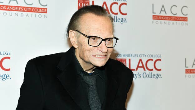 Larry King has been hospitalized after a heart attack, but is expected to be released today.