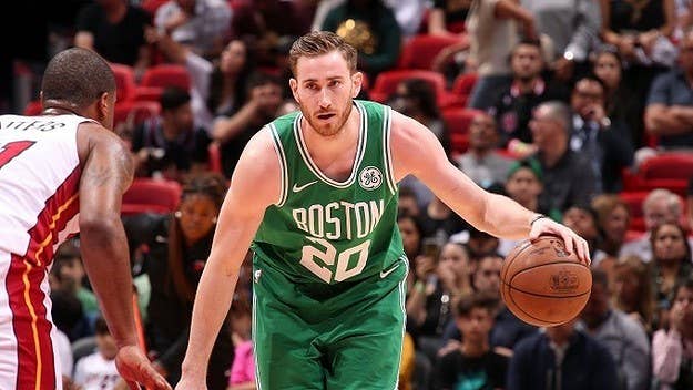 Hayward did not miss a single shot in his 21-point performance.