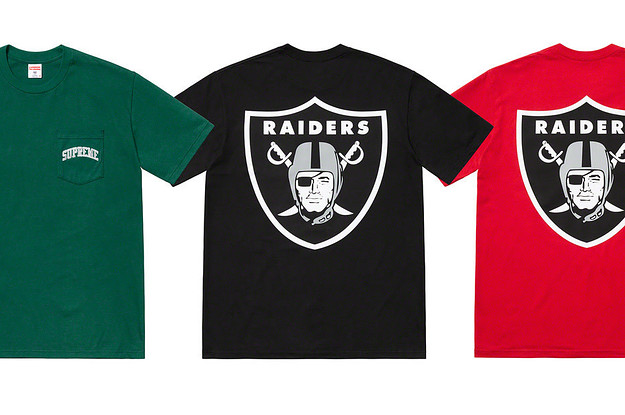 Best Style Releases This Week: Supreme x Oakland Raiders, Bape x