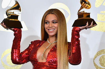 Beyonce at the 2017 Grammys