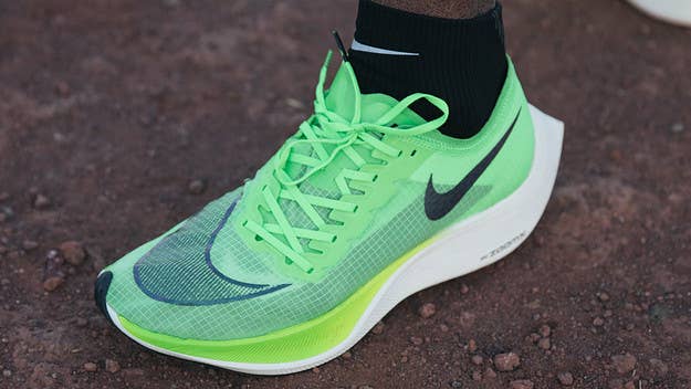 The marathon-dominating Nike Zoom Vaporfly 4% has been revamped with Nike's latest model, the Nike ZoomX Vaporfly NEXT%