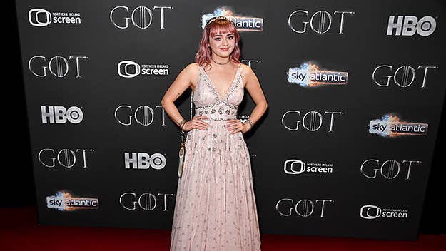 Maisie Williams recently starred in her first sex scene as Arya Stark in 'Game of Thrones,' but George R.R. Martin had her on a much different path initially.