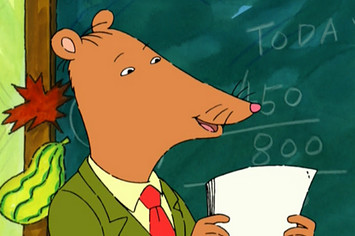 Arthur's teacher Mr. Ratburn