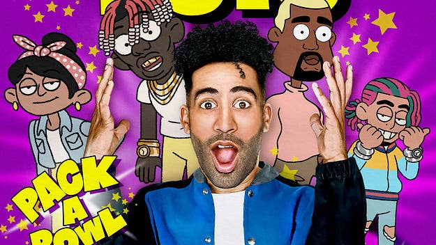 KYLE hosts the new Fuse animated series 'Sugar and Toys,' which is from the minds behind 'The Boondocks' and 'Black Dynamite.'