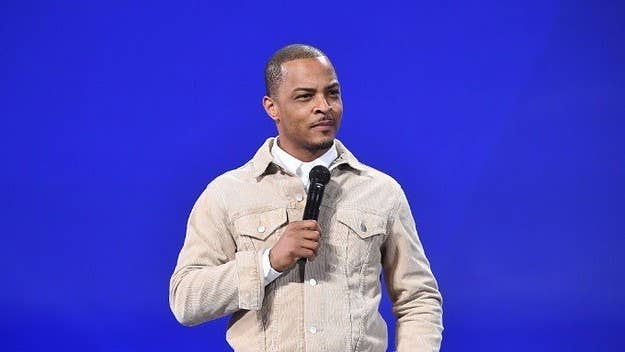 T.I. and a man were captured in Instagram footage debating about the brand, which T.I. is currently boycotting due to their infamous blackface sweater.