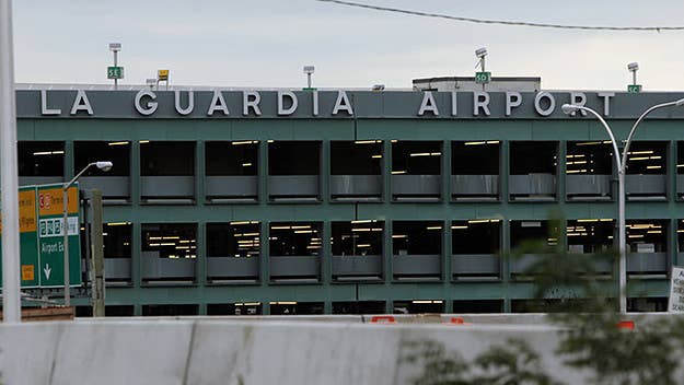 The Federal Aviation Administration announced on Friday morning that staffing shortage at New York's LaGuardia airport was delaying flights.