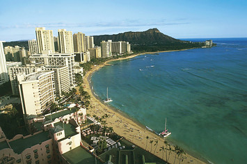 Waikiki Beach, Oahu Island, Hawaii, United States of America