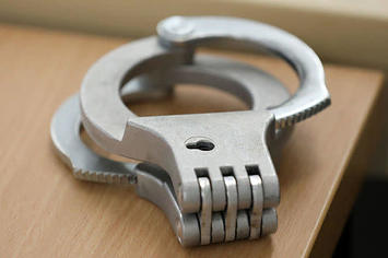 handcuffs arrested