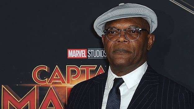 Samuel L. Jackson returns as Nick Fury in Marvel's latest blockbuster, 'Captain Marvel,' but he does so looking a lot younger than he actually is.