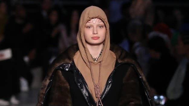 The noose was used in Burberry's London runway show, with one model calling out the brand for using suicide as a fashion inspiration.