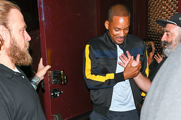 will smith drinking