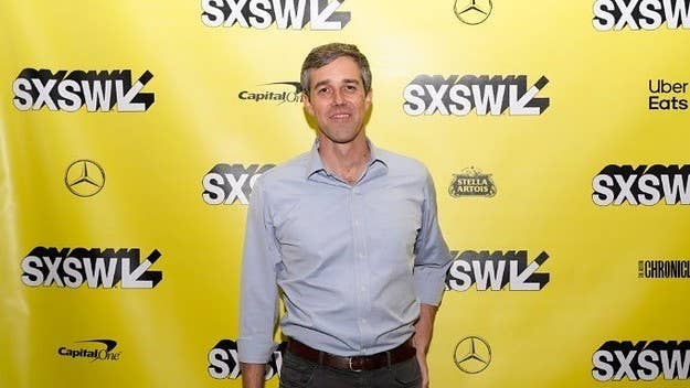 The 2020 POTUS race adds progressive Democrat Beto O'Rourke, who's previously received support from Travis Scott and others.