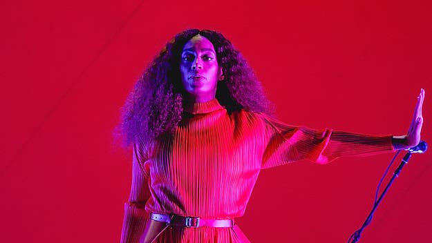 During an intimate sit-down in Houston on Sunday evening, Solange spoke in detail about her new album and film, 'When I Get Home.'