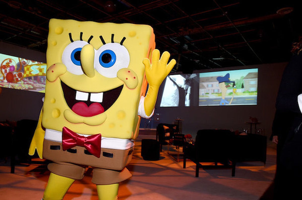 SpongeBob' characters make cameo during Super Bowl halftime show