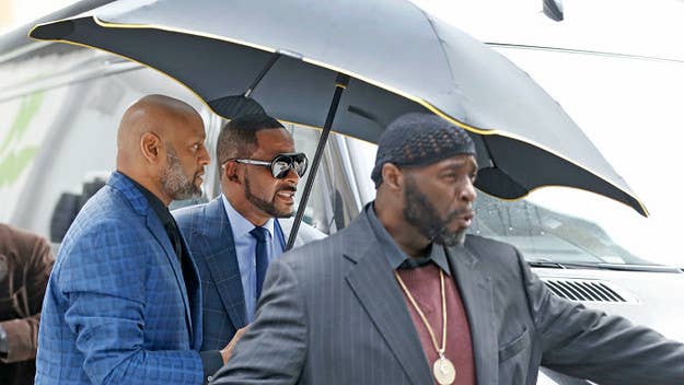 R. Kelly was arrested for unpaid child support.