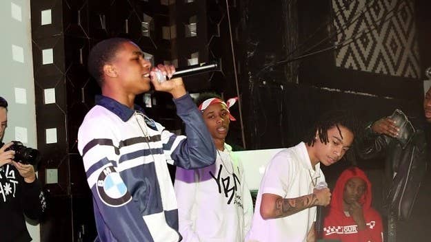 A video shows YBN Almighty Jay being assaulted and robbed in New York City.
