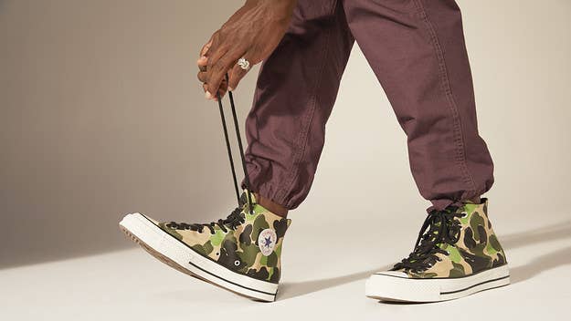 Converse dips into their archive for a bold launch of prints for the Chuck 70.
