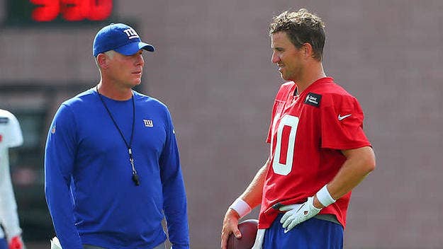 The Giants head coach made it clear he's sticking with Eli.
