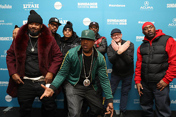Wu Tang Clan and programmer Adam Montgomery at Sundance Film Festival 2019