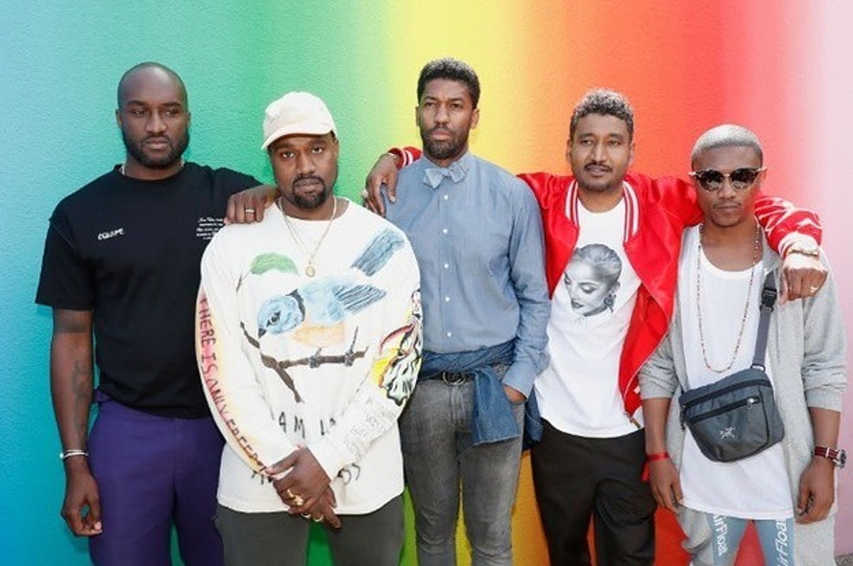 Kanye West makes a standout appearance at Louis Vuitton show during Paris  Menswear Fashion Week
